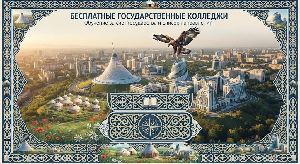 Бесплатные государственные колледжи Алматы — обучение за счет государства и список направлений