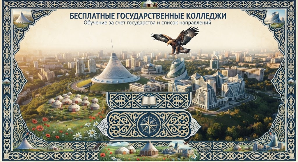 Бесплатные государственные колледжи Алматы — обучение за счет государства