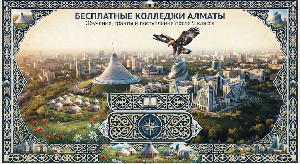 Бесплатные колледжи Алматы — обучение, гранты и поступление после 9 класса