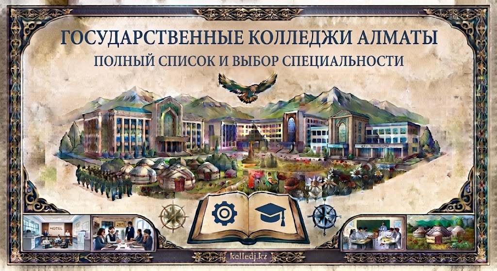 Государственные колледжи Алматы — полный список и выбор специальности