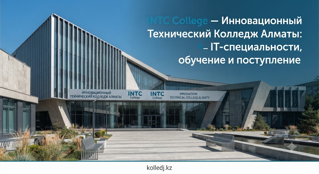INTC College — Инновационный Технический Колледж Алматы: IT-специальности, обучение и поступление