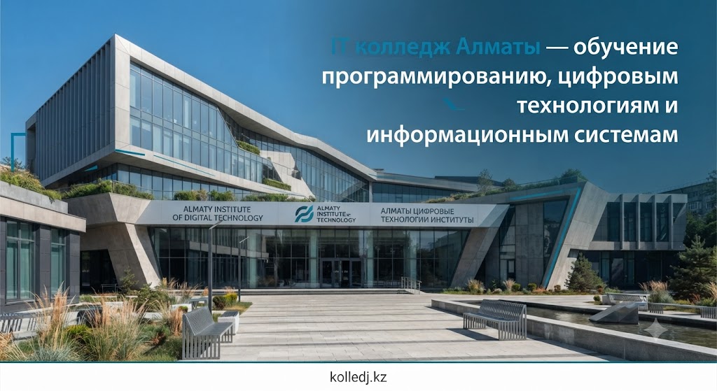 IT колледж Алматы — обучение программированию, цифровым технологиям и информационным системам