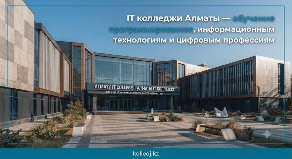 IT колледжи Алматы — обучение программированию, информационным технологиям и цифровым профессиям
