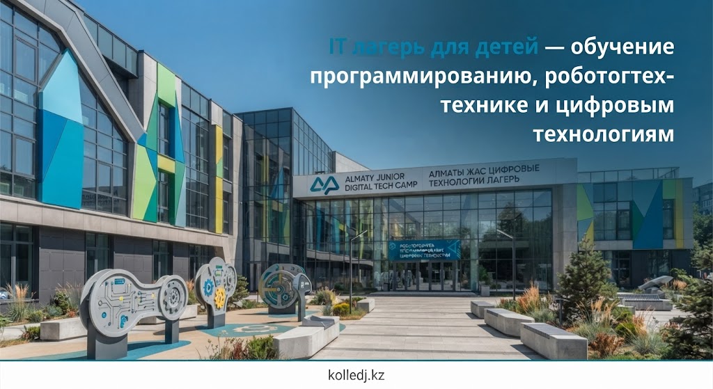 IT лагерь для детей — обучение программированию, робототехнике и цифровым технологиям