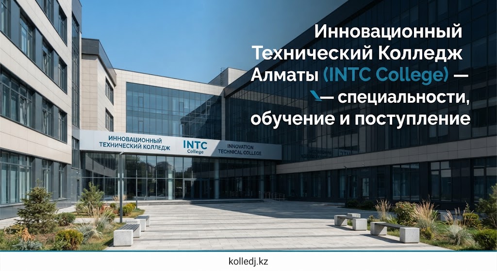 Инновационный Технический Колледж Алматы (INTC College) — специальности, обучение и поступление