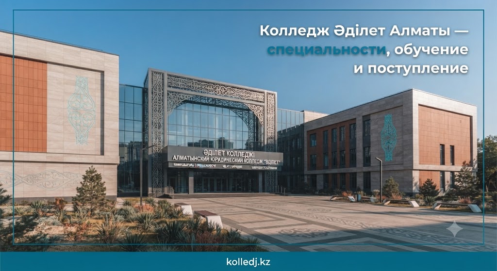 Колледж Әділет Алматы — специальности, обучение и поступление