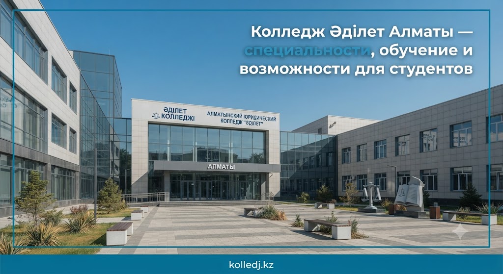 Колледж Әділет Алматы — специальности, обучение и возможности для студентов
