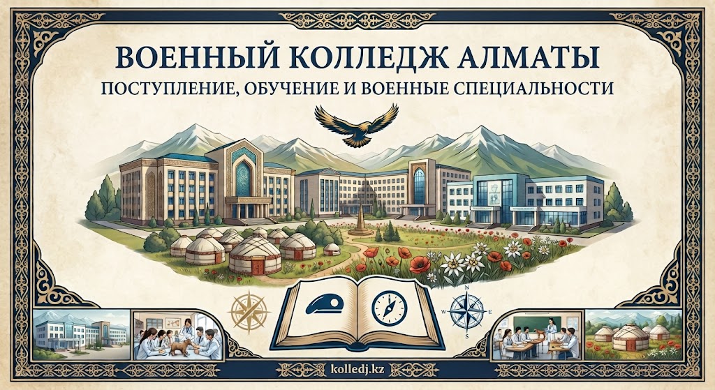 Военный колледж Алматы — поступление, обучение и военные специальности